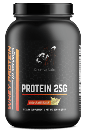 5lb Whey Protein Vanilla – 70 servings