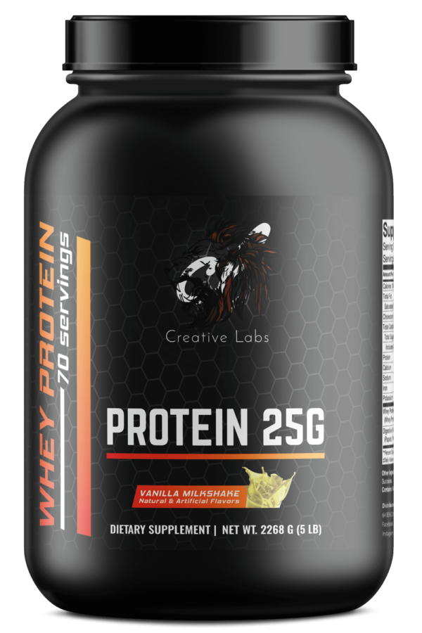 5lb Whey Protein Vanilla – 70 servings