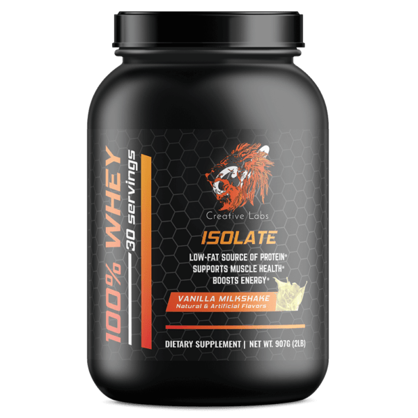 2lb 100% Whey Isolate Vanilla – 30 servings